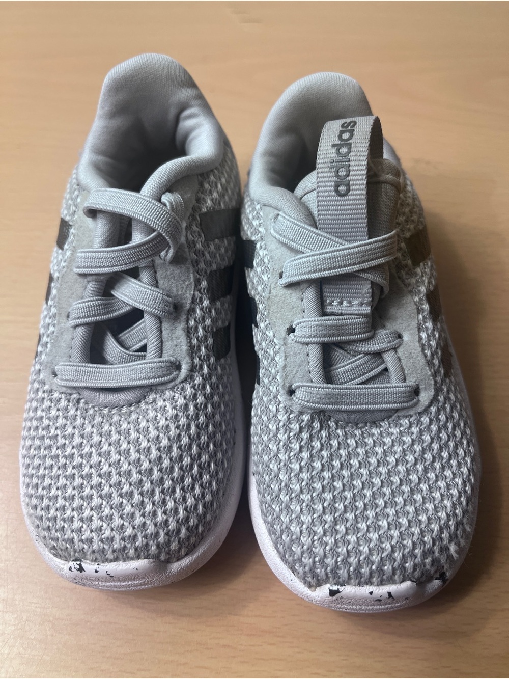 Adidas Baby Racer TR 2.0 H04462 Running Grey Shoes Size 5K (5) - Picture 4 of 11